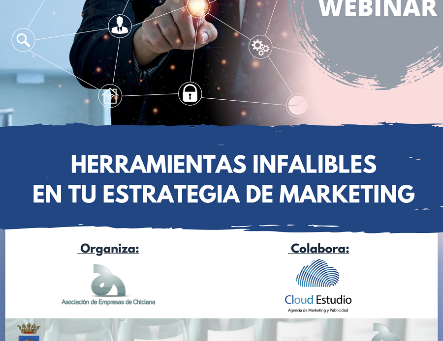 WEBINAR SOBRE HERRAMIENTAS INFALIBLES EN TU ESTRATEGIA DE MARKETING.