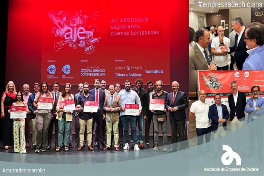 La Asociación asiste a los Premios AJE Cádiz.