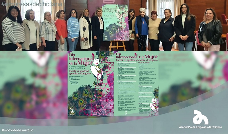 La Asociación ha estado presente en el acto de presentación del cartel conmemorativo de la programación por el Día Internacional de la Mujer.
