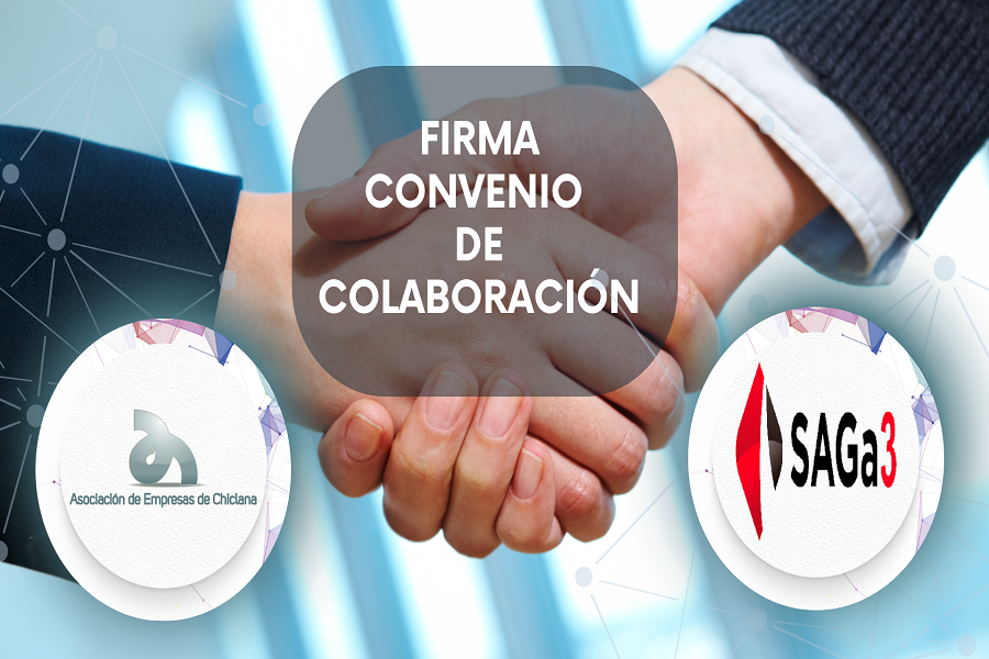 FIRMA CONVENIO DE COLABORACIÓN CON LA EMPRESA ASOCIADA SAGa3.