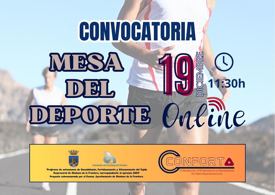 CONVOCATORIA: MESA DEL DEPORTE