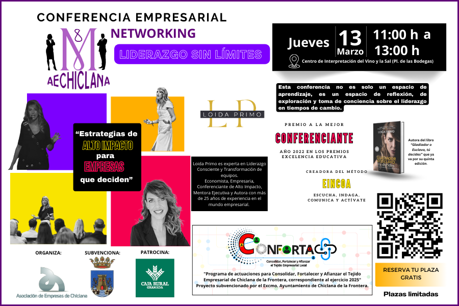 CONFERENCIA EMPRESARIAL+NETWORKING CON MOTIVO 8MARZO