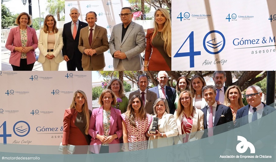 Asistimos al 40 Aniversario de la empresa Gómez&Moreno Asesores.