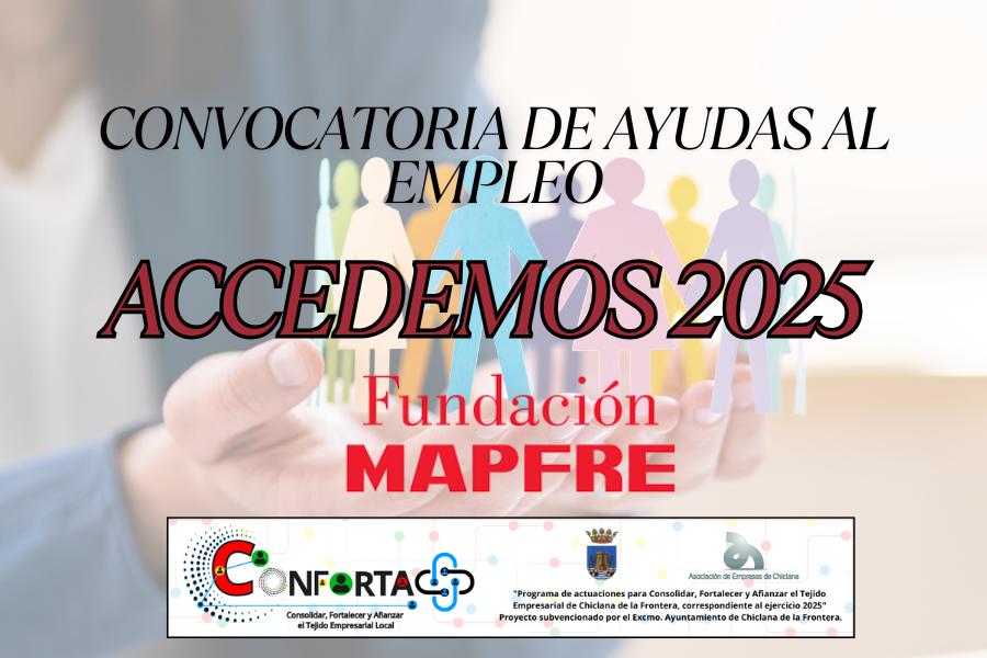 CONVOCATORIA DE AYUDAS AL EMPLEO «ACCEDEMOS 2025»