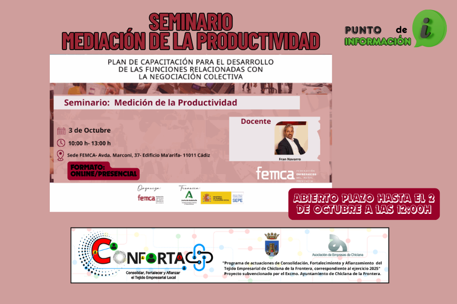 FORMACIÓN FEMCA: MEDIACIÓN DE LA PRODUCTIVIDAD.