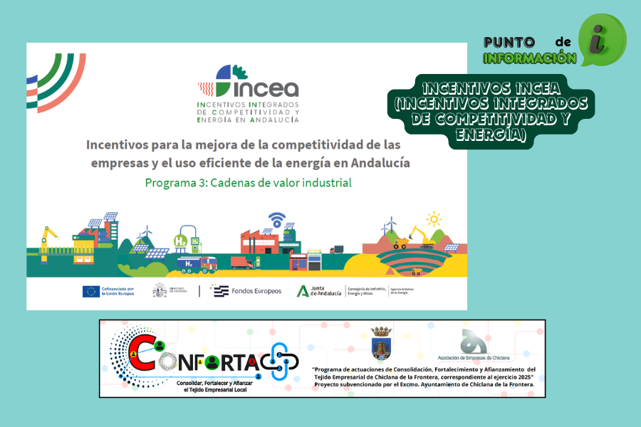 INCEA: INCENTIVOS INTEGRADOS DE COMPETITIVIDAD Y ENERGÍA EN ANDALUCÍA.