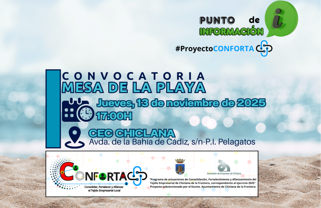 CONVOCATORIA: MESA DE LA PLAYA
