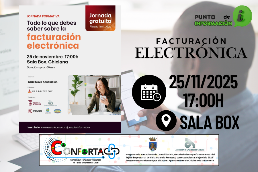 JORNADA GRATUITA: FACTURACIÓN ELECTRÓNICA