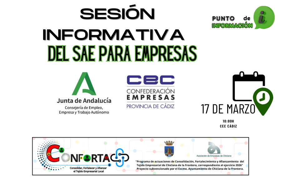SESIÓN INFORMATIVA DEL SAE PARA EMPRESAS