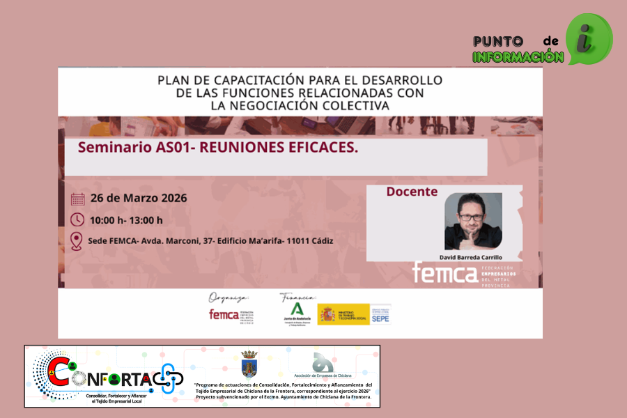 SEMINARIO «REUNIONES EFICACES».