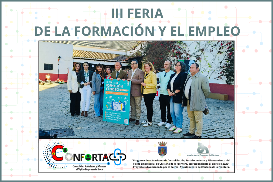 ASISTIMOS A LA INAUGURACIÓN DE LA III FERIA DE LA FORMACIÓN Y EMPLEO.