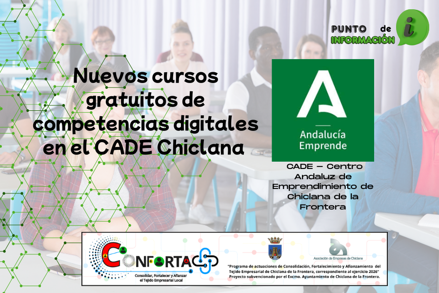 FORMACIÓN CADE CHICLANA ¡Inscripciones abiertas!