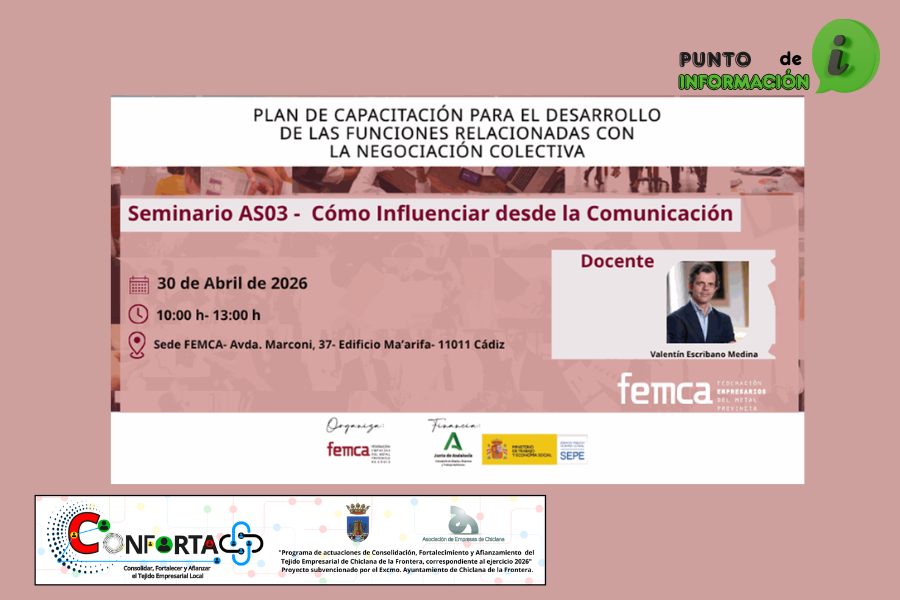 SEMINARIO GRATUITO «CÓMO INFLUENCIAR DESDE LA COMUNICACIÓN»