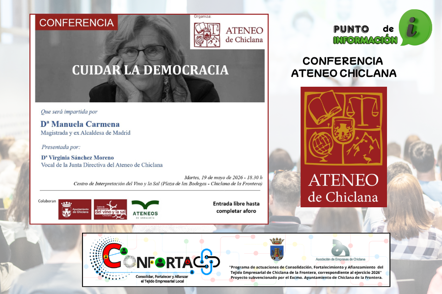 ATENEO CHICLANA: CONFERENCIA «CUIDAR LA DEMOCRACIA».