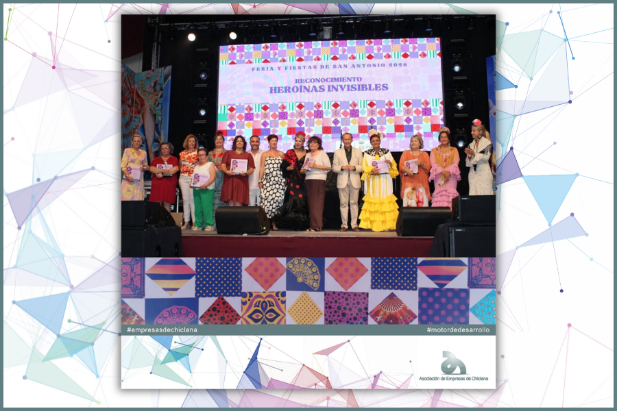 AEChiclana felicita a las Heroínas Invisibles reconocidas en el Día de la Mujer en la Feria de San Antonio 2026.