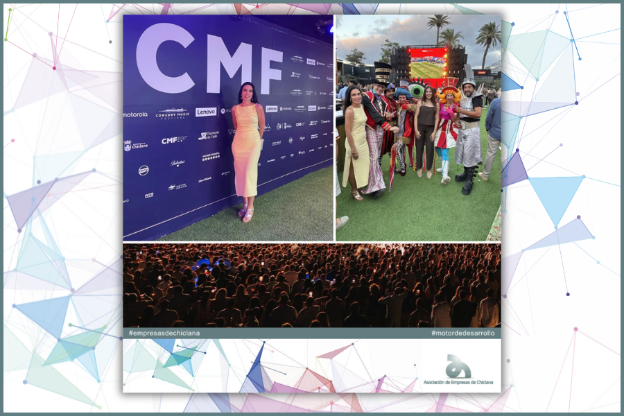 La Asociación de Empresas de Chiclana presente en la inauguración del IX Concert Music Festival.