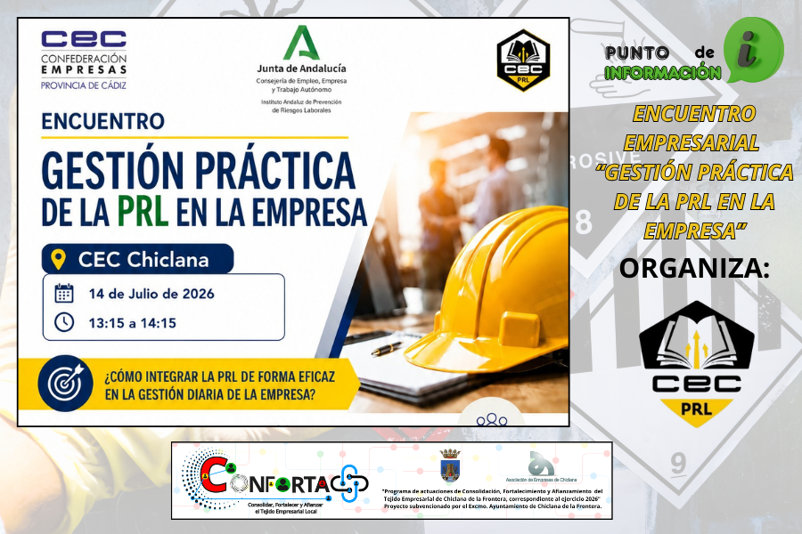 ENCUENTRO EMPRESARIAL «GESTIÓN PRÁCTICA DE LA PRL EN LA EMPRESA».