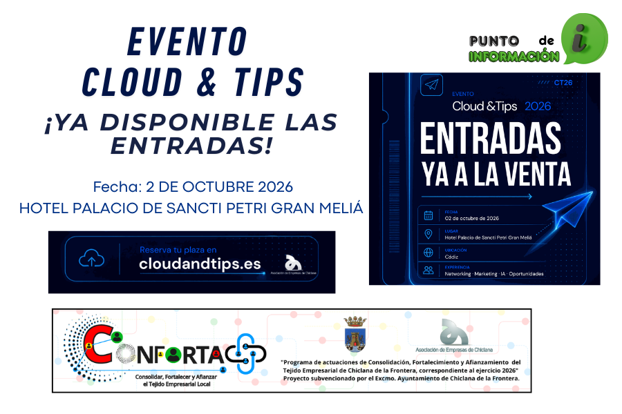 EVENTO CLOUD&TIPS, ENTRADAS YA A LA VENTA