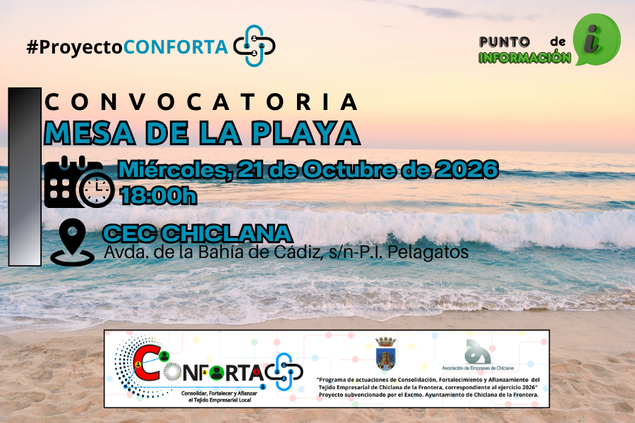 CONVOCATORIA DE REUNIÓN: MESA DE LA PLAYA